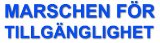 Independent Living Institute st�djer Marschen f�r tillg�nglighet (Klicka f�r att komma till hemsidan f�r Marschen f�r tillg�nglighet)