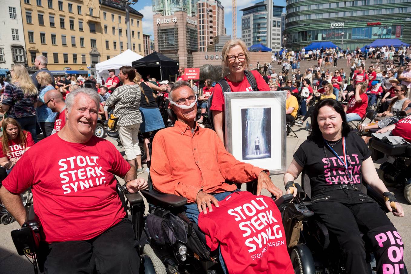 Adolf Ratzka winner of  ULOBAs Pride Award in Oslo  2017 