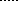 black dotted horizontal line