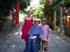 Ratzka family at the Kyoto Yasaka shrine, 2004.