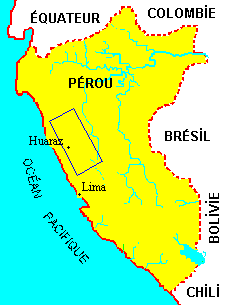 It took place here ... Map of Area in Peru.
