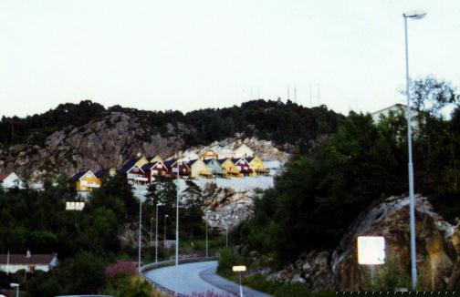 Two housing areas