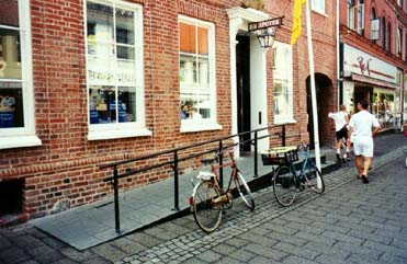 A chemist's shop in Middelfart, Denmark.