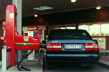 A service station